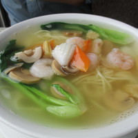 涵梅舫 銀座店 - 海鮮塩味ラーメン