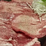 銀山亭 - 2017/8/20 和牛上タン塩3人前