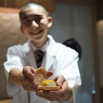 銀座 しのはら - フォアグラ最中