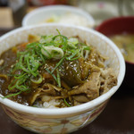すき家 - カレー南蛮豚丼～☆