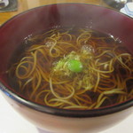 蕎麦　もり木 - [ランチ]かけそば