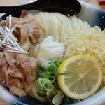 うどん そわか - 2017/9/14 肉ぶっかけ大盛り750円