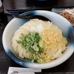 2017/9/15 醤油うどん大盛り400円+肉250円