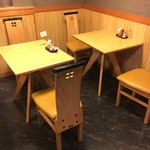 (内観)2名テーブル席