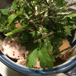 亜鹿猪～珍 - 秋鮭の白子ポン酢