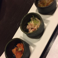 鮨処 北の華 - 珍味3種