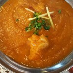 ナンハウス - チキンカレー