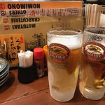 新小屋 - 生ビール