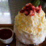 埜庵 - アングレーズいちごバージョン900円*2011.04