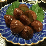 天一 - 天一さん特製の渋皮煮