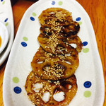 ふくろう - レンコンの甘辛焼き