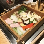 せいろ蒸し野菜