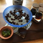 日本茶甘味処あずき - 豆かん