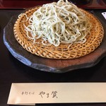 手打そば やま賀 - 新そばセイロ大盛