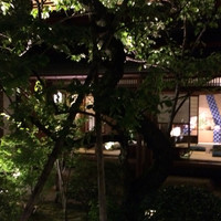 東京 芝 とうふ屋うかい - 庭から見た離れ