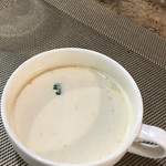Resutoramminto - 2017年9月28日ランチsetのキャロットスープ