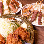 Moderate set + large fried Tatsuta (for 2 to 4 people) Volume 〇! We offer great deals!