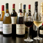 Roku Hara - ワインも白赤ともに充実のラインナップ。