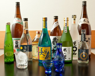 Roku Hara - 焼酎、日本酒も取り揃えております。ボトルキープ可。