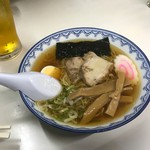 そば処 紀文 - 千秋麺（半、４５０円）