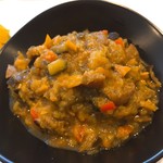 きせきの食卓 - 彩り野菜の重ね煮ドライカレー