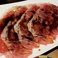 焼肉 うしみつ 恵比寿本店 - 福の和牛サーロインの焼きすき