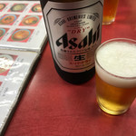 山水楼 - 瓶ビール