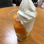 やおきゅう - 生メロンソフトクリーム