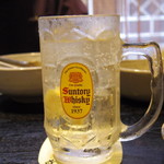 くいもの屋わん - 2017年9月　ハイボールお代わり