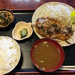 とん喜 - 和風かつ定食700円