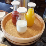 アーユルヴェーダ・カフェ ディデアン - フレッシュジュース3種