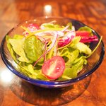キッチャーノ - ハンバーグランチ 1296円 のサラダ