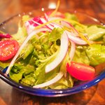 キッチャーノ - ハンバーグランチ 1296円 のサラダ