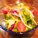 キッチャーノ - ハンバーグランチ 1296円 のサラダ