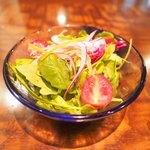 キッチャーノ - ハンバーグランチ 1296円 のサラダ