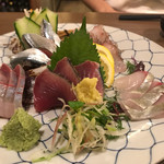 居酒屋はなび - お刺身盛り合わせ  大