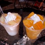ル・パティシエ ヨコヤマ - 桃&マンゴースムージー！