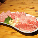 炭火焼肉 味一 海岸通り - ☆和牛お試し盛り 3800円