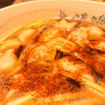 味奈登庵 - 肉南蛮そばには唐辛子だ！  
      ブチまけろ！  #BCMKR! 