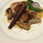 マッシュルーム - 姫っこ地鶏のグリエ ガルムバターソース