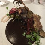 ラチュレ - 雷鳥のロースト・サルミソース