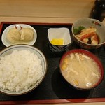 松亭 - 金目鯛煮付け定食