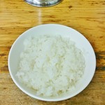 ラーメン六角家 - 小ライス100円（少なめオーダー）