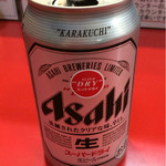 千里眼 - 缶ビール 250円