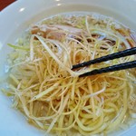 中華そば 七麺鳥 - 濃厚塩スープに合う自慢のネギ！