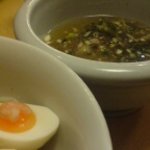 ひるがお 東京駅店 - 塩玉つけ麺