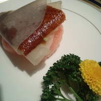 中国料理 皇家龍鳳 - 北京ダック　クレープ巻き