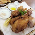 絶好鶏 - 雛鶏の半身素揚げ