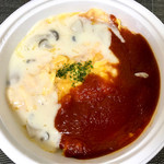 神田たまごけん - トマトキノコオムライス 790円