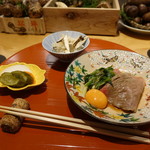 肉屋 雪月花 NAGOYA - 松茸ご飯とすき焼き